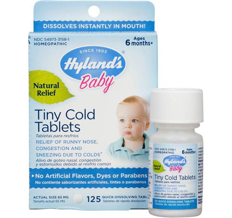 Hyland's Baby Tiny Dissolve Tablets - 125ct