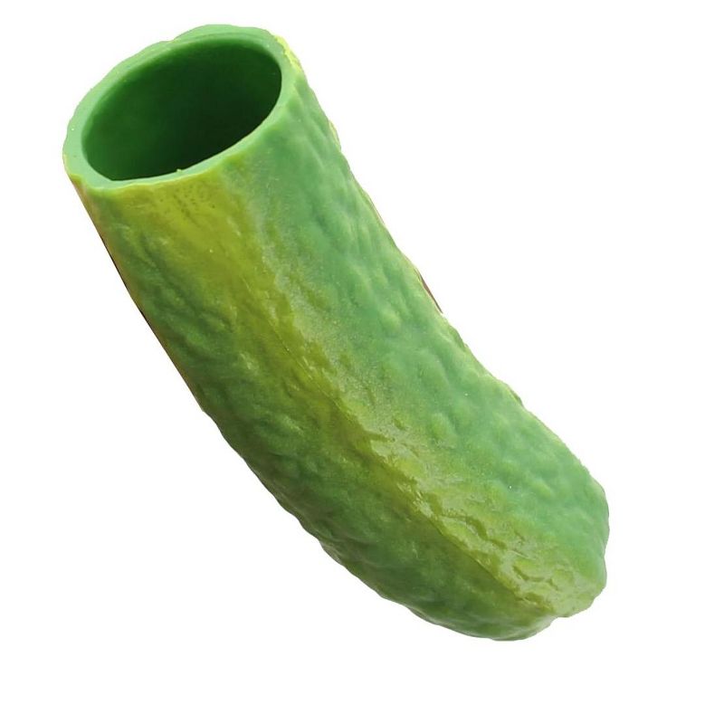 Accoutrements Pickle Soft Vinyl Finger Puppet | One Finger