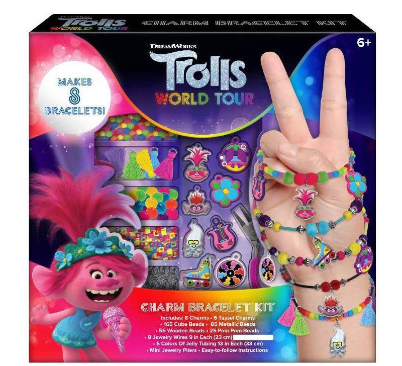Trolls 2 World Tour Charm Bracelet Activity Kit
