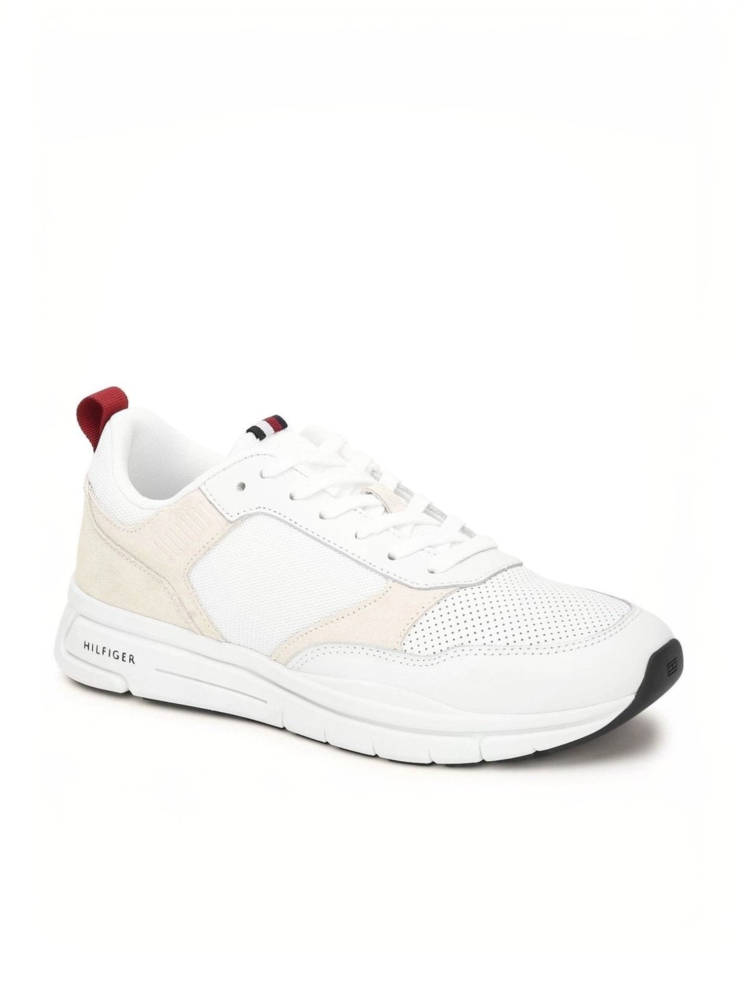 Tommy Hilfiger Men's White Sneakers