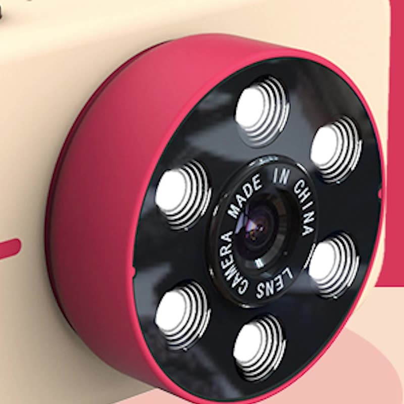 Kids Camera, 4K HD Mini Children Camera Front and Rear Dual Camera 50 Million Pixel Digital Camera