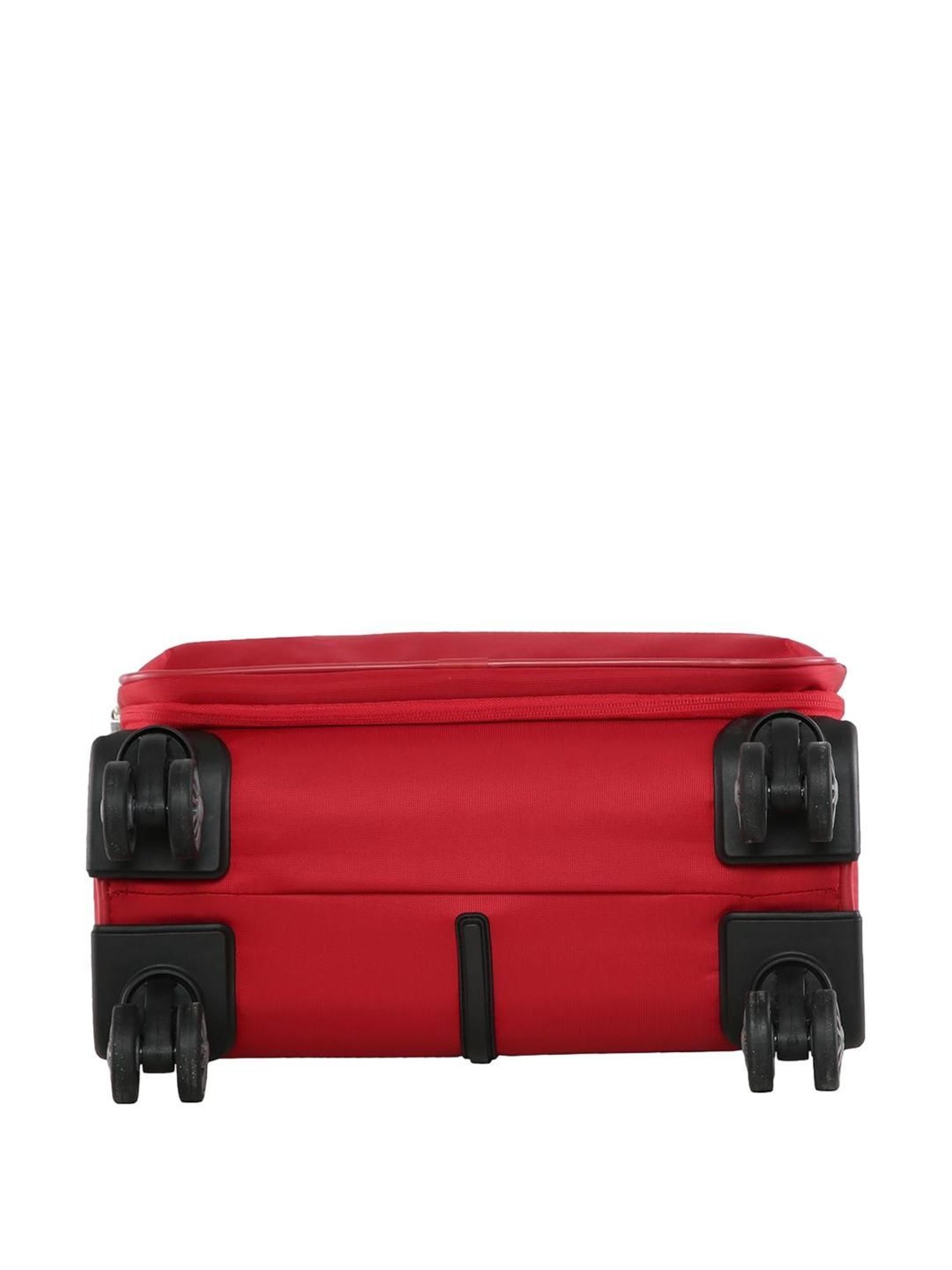 Roncato Crosslite Rosso Solid Soft Cabin Trolley Bag -21 cm