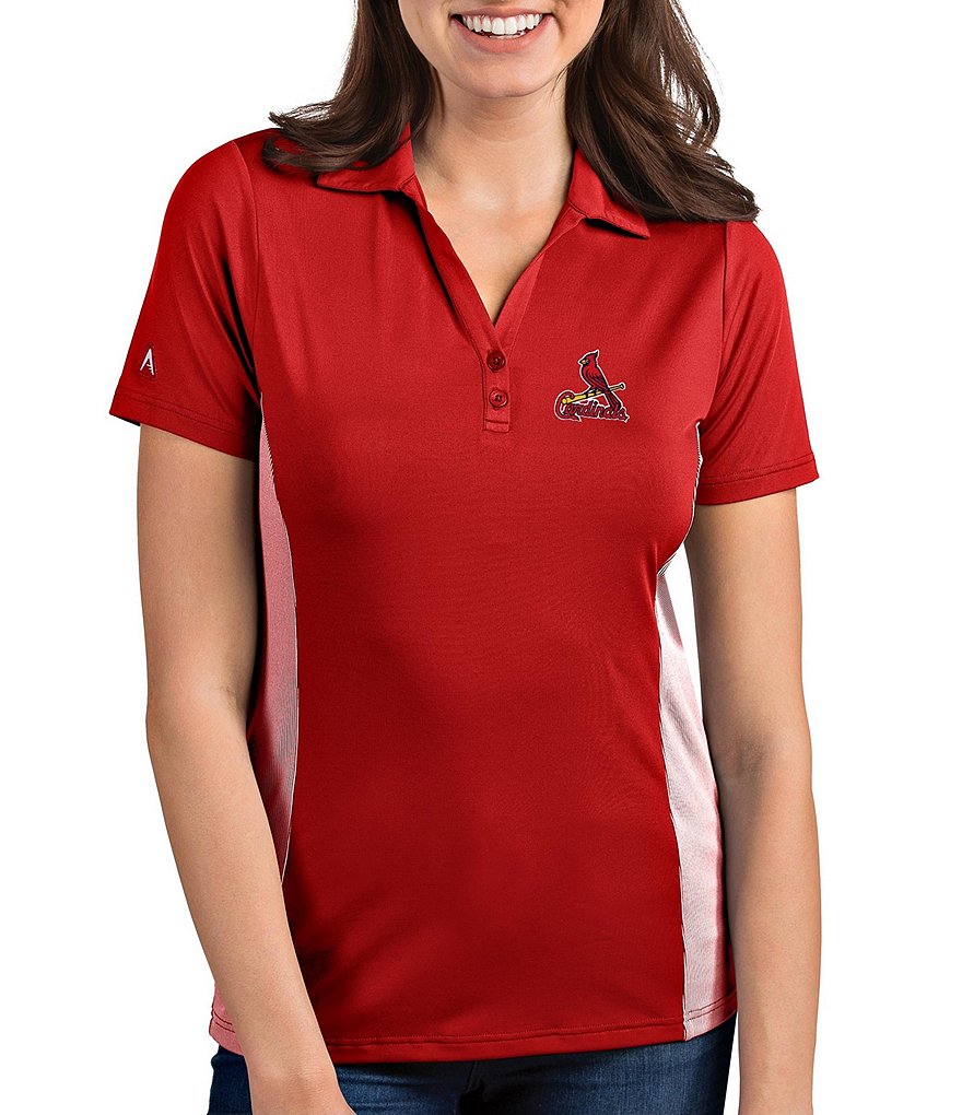 Antigua Women's MLB Venture Short-Sleeve Polo Shirt