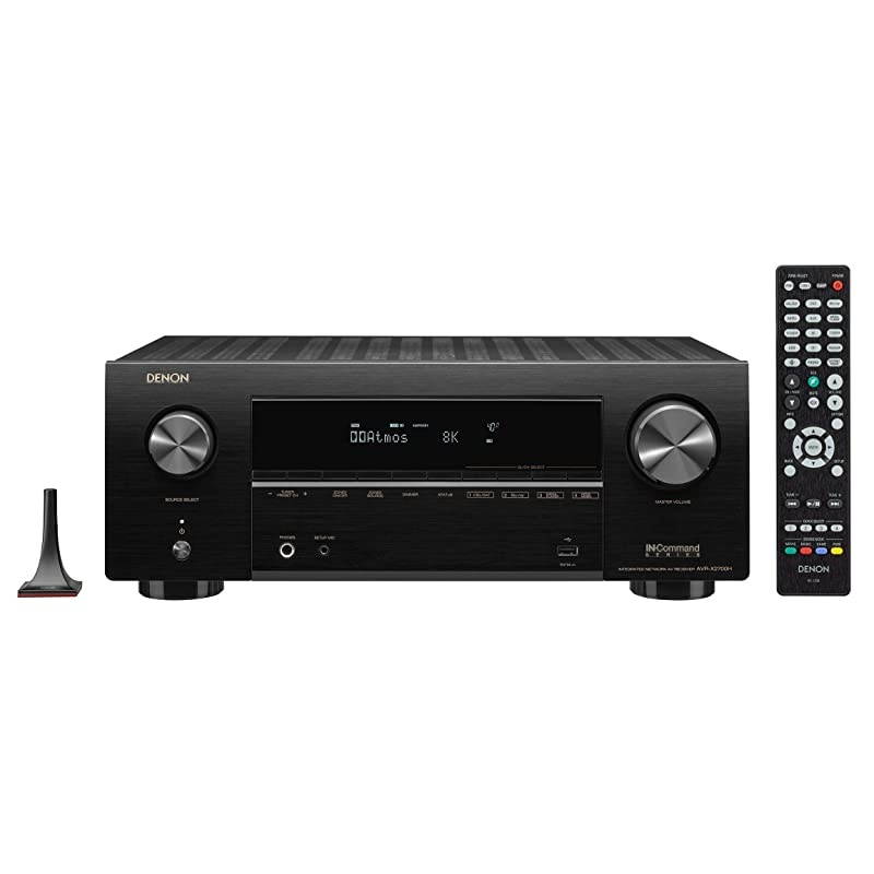 AVR-X2700H 8K Ultra HD 7.2 Channel (95 Watt X 7) AV Receiver 2020 Model - Built for Gaming, Music Streaming, 3D Audio & Video, Alexa + HEOS