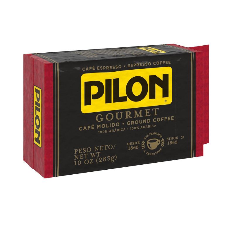 Pilon Roast Gourmet Espresso Dark Roast Ground Coffee - 10oz