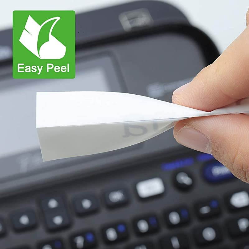 Compatible Label Tape Replacement for Brother PTouch TZe Label Tape 18mm 07 Inch Laminated Black on OrangeRedBlueYellowGreen for P Touch D400 D600 1880 Label Maker 34 inch 5Pack