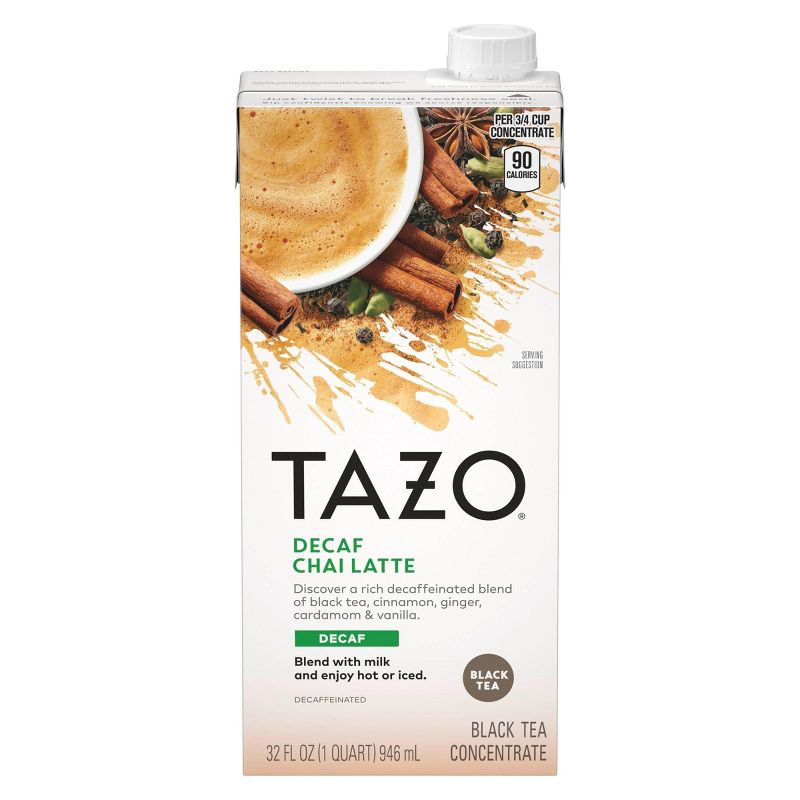 Tazo Chai Decaf Tea Latte - 32 fl oz