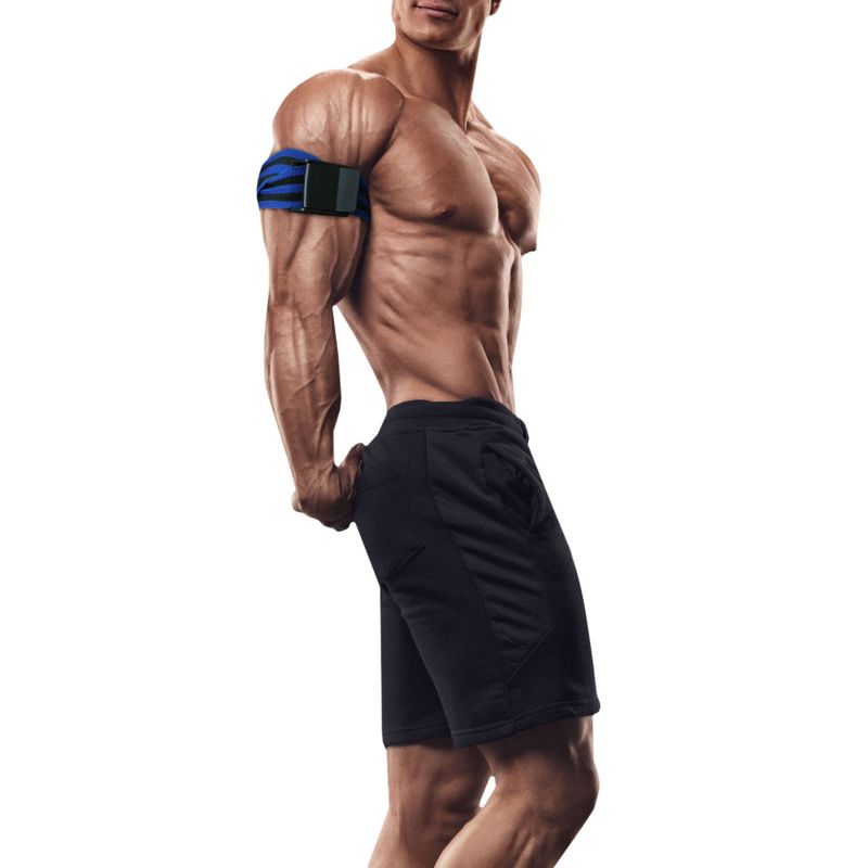 BFR Bands Pro Long Edition Occlusion Training Bands - Black/Blue