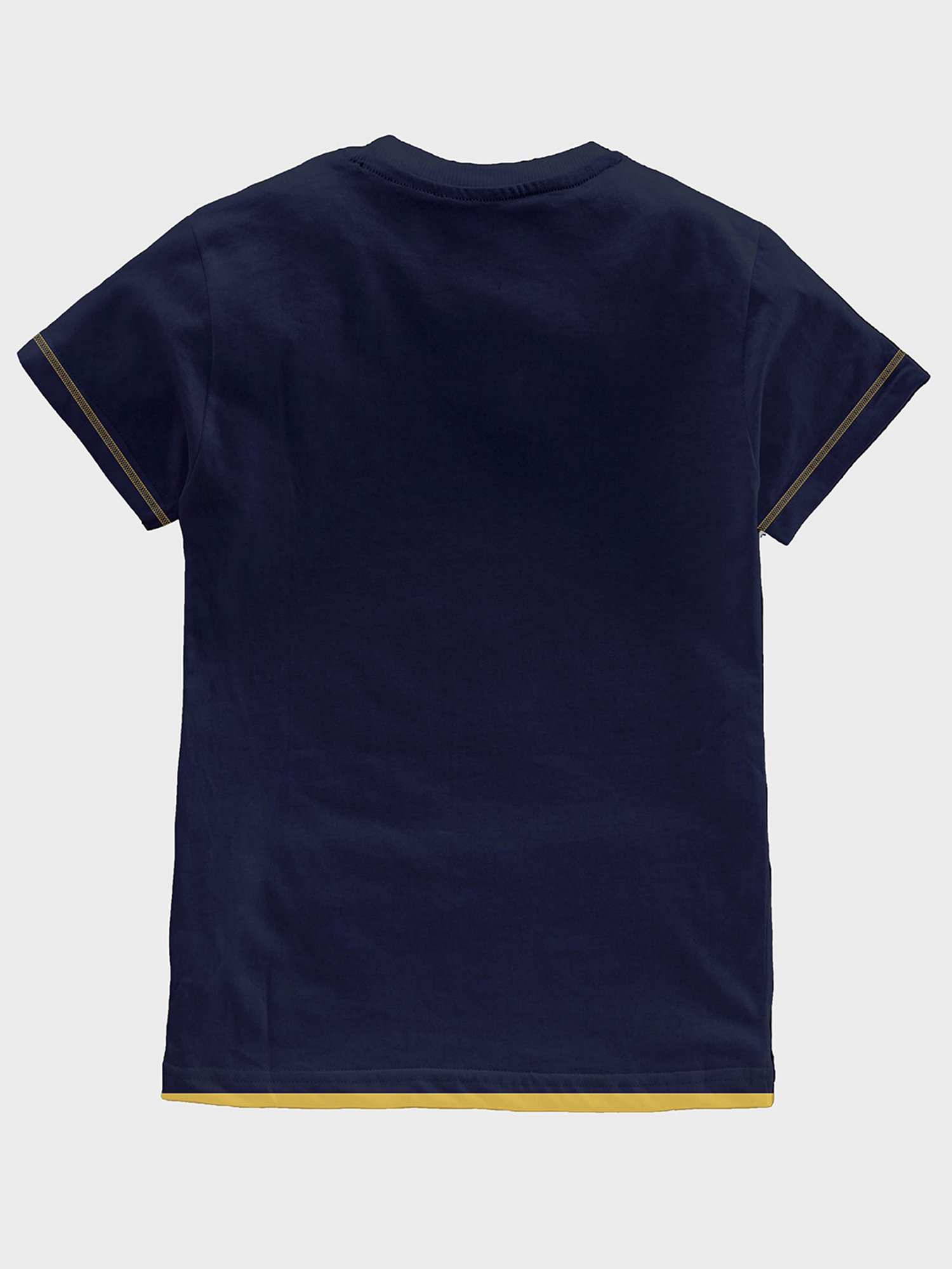 Codez Kids Blue & Dark Grey Printed T-Shirt (Pack Of 2)