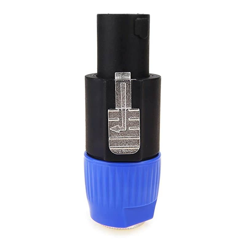 Speakon to 14 Adapter Connector Upgraded  14 Female to NL4FC Male Connectors are for Converting 14 Cables to NL4FC Plug for SpeakerAmplifierMixer Speakon to 14 Adapter