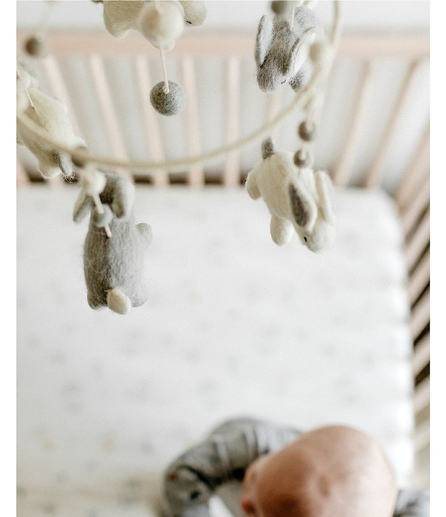 Pehr Baby Bunny Hop Pom Pom Mobile