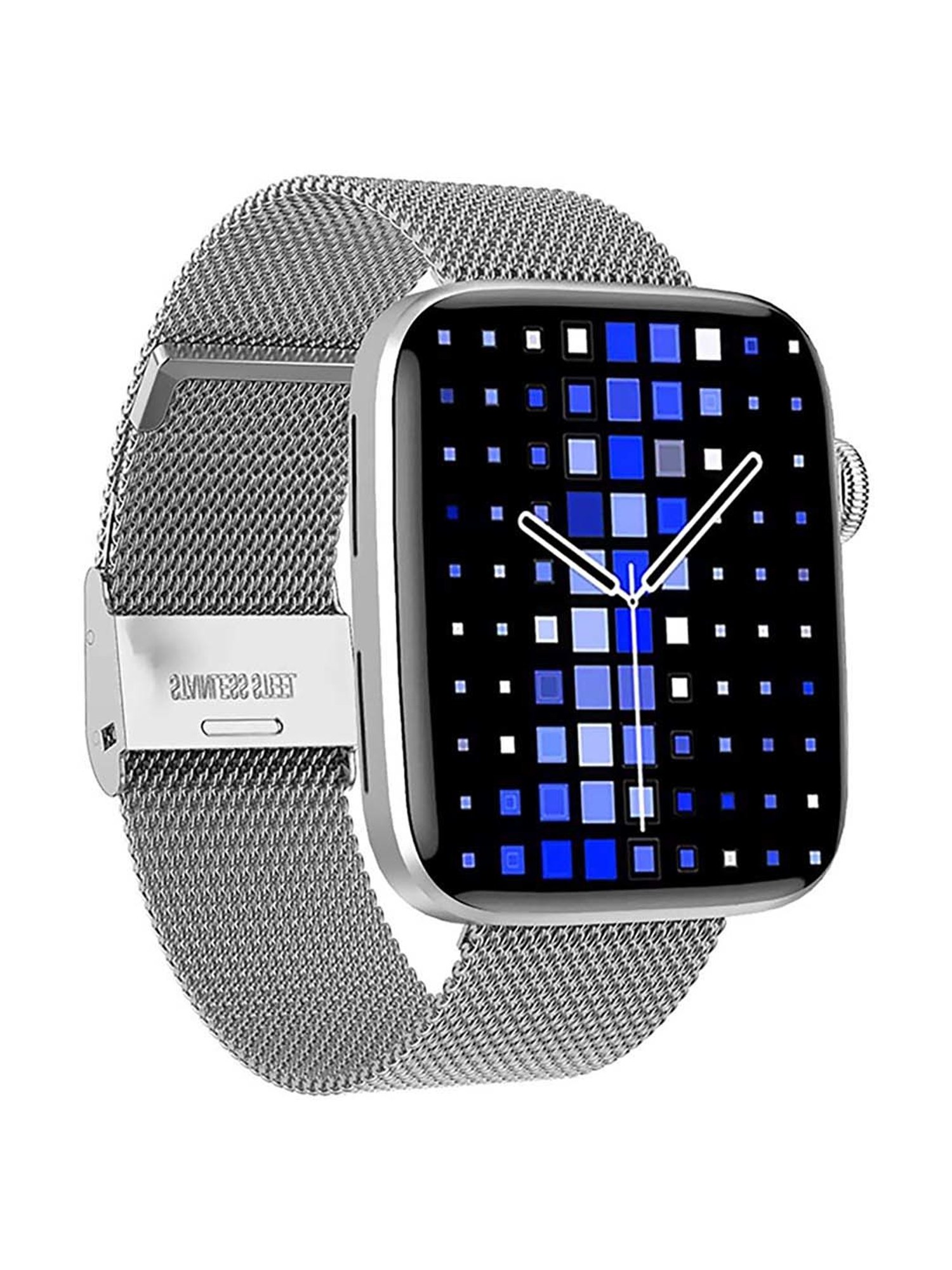 IZI Smart Calling GPS Smartwatch with Steel Band (Silver)