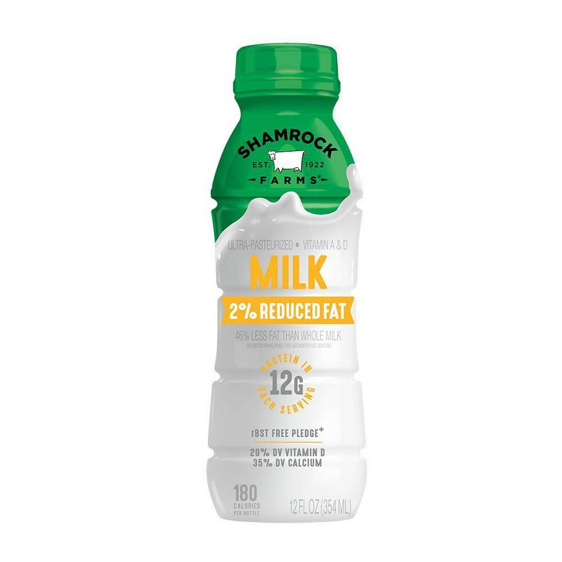 Shamrock Farms 2% Milk - 12 fl oz