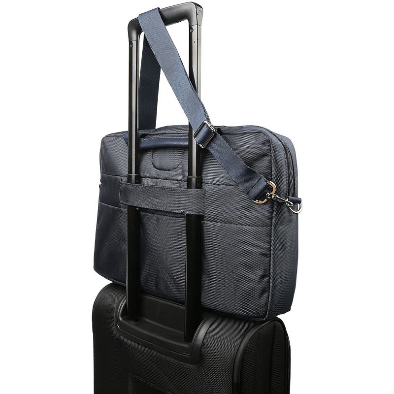 Lenovo Carrying Case for 15.6" Notebook - Blue - Polyester - Handle, Shoulder Strap - 3.9" Height x 16.1" Width x 12.4" Depth