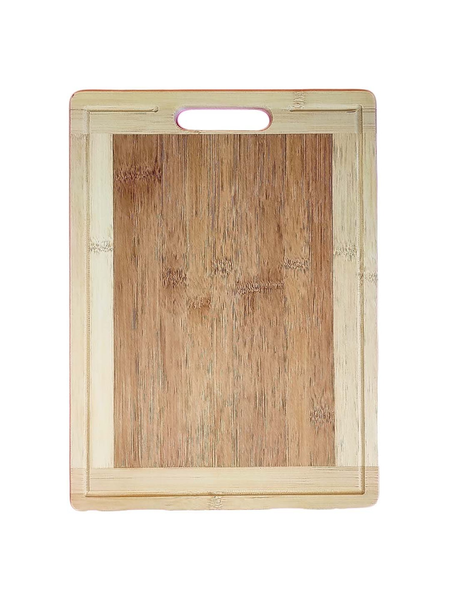 Crayton Beige & Brown Bamboo Chopping Board - Set of 1