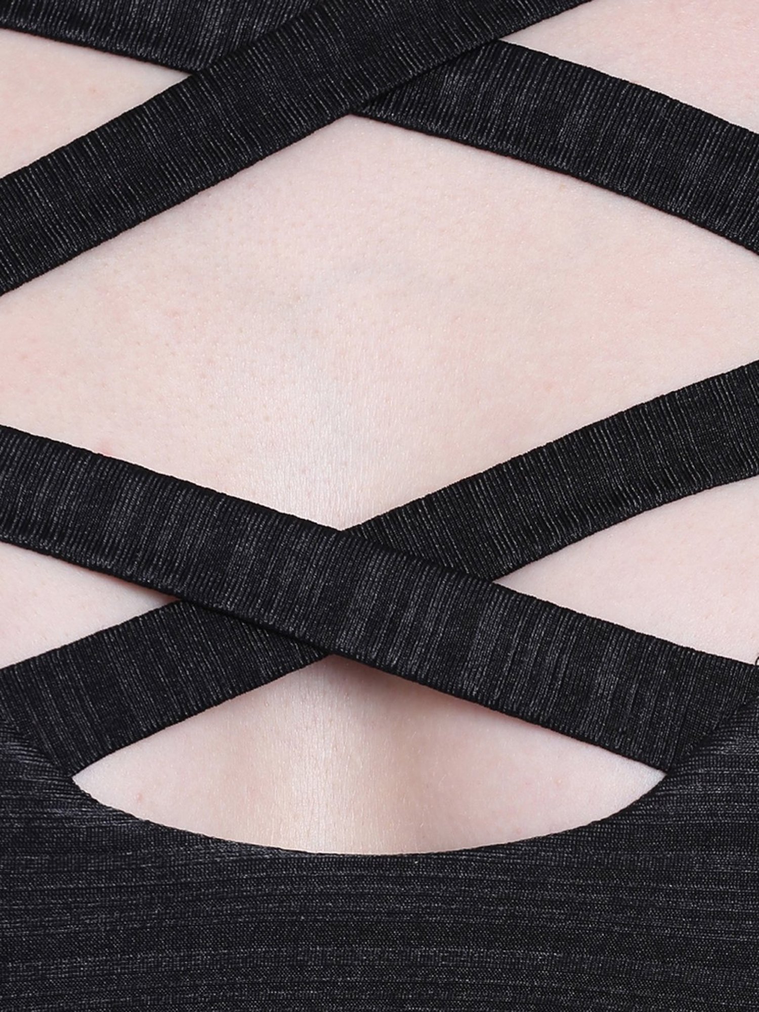 La Intimo Black Beach Bold Bra & Bikini Panty