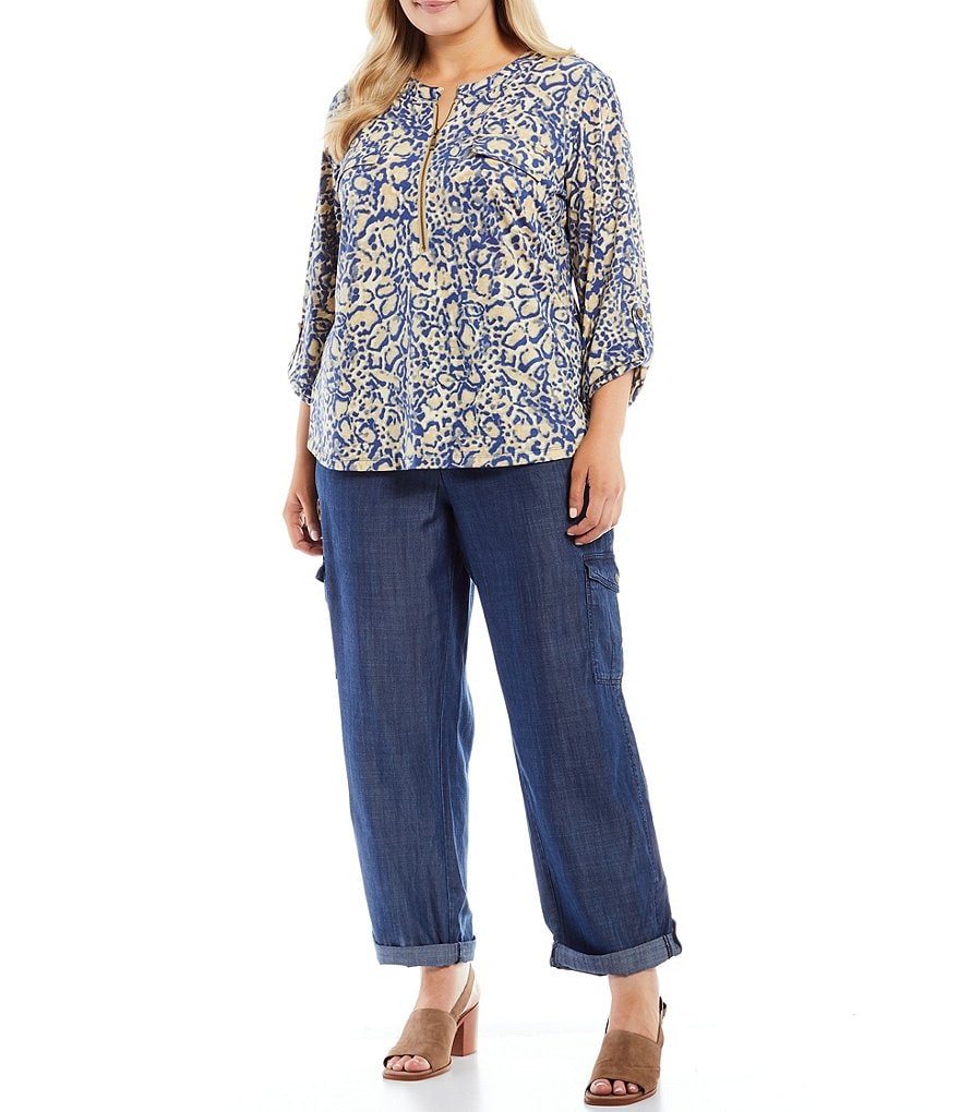 Westbound Plus Size the HIGH RISE fit Denim Skinny Cropped Pants
