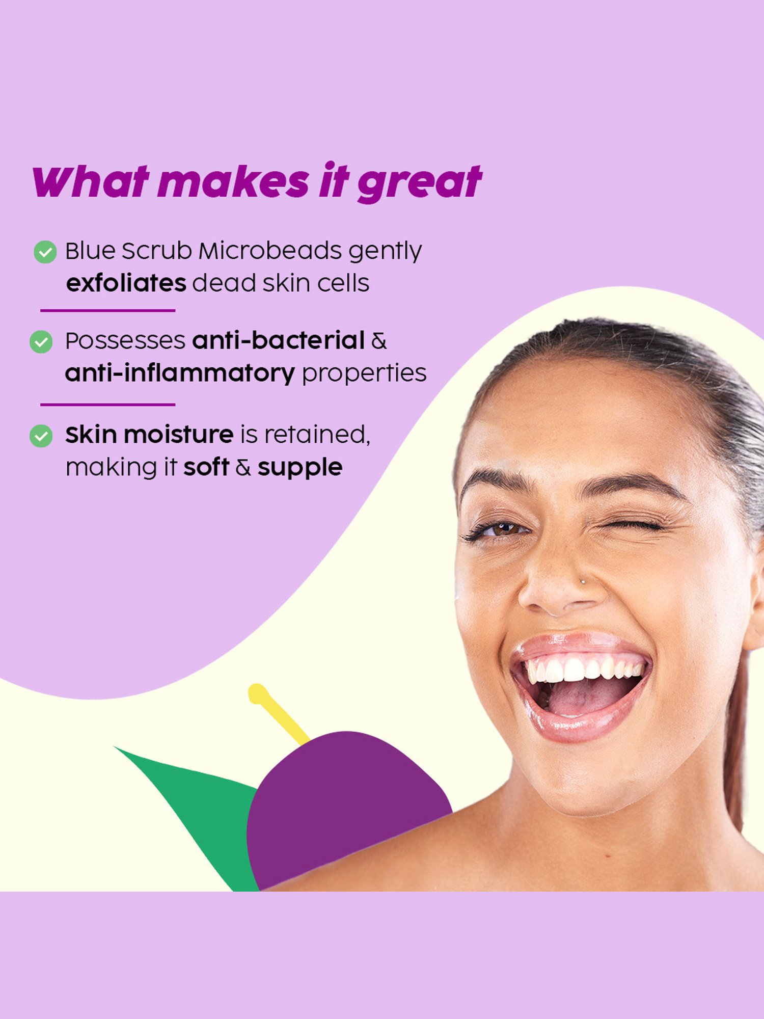 PLIX THE PLANT FIX Jamun Acne Control Juicy Body Wash - 236 ml