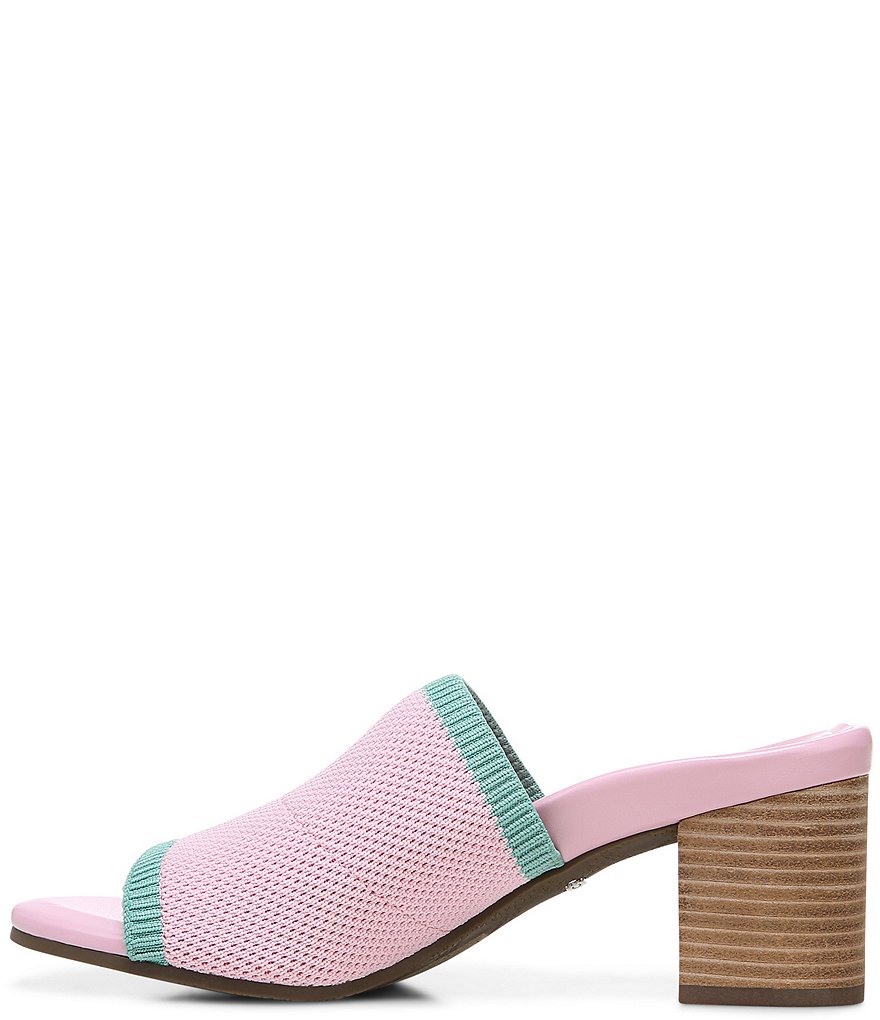 Vionic Fleur Knit Block Heel Mules
