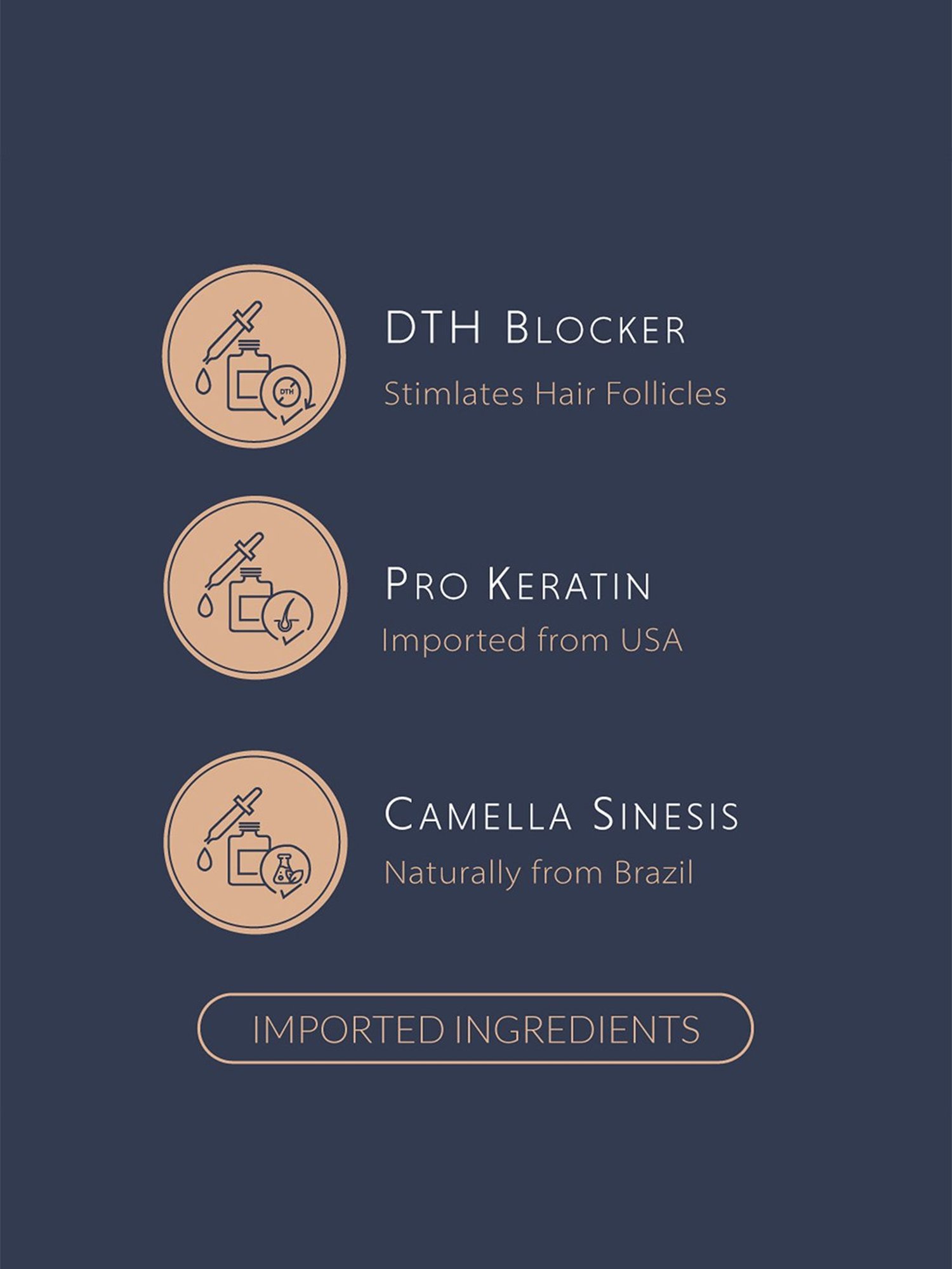 Vrija Growth Hair Serum for Men & Women - 50 ml