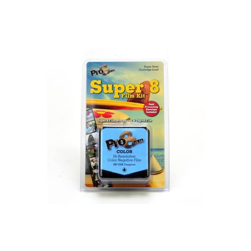 COLOR Super 8 Film Kit for Super 8mm Film Cameras