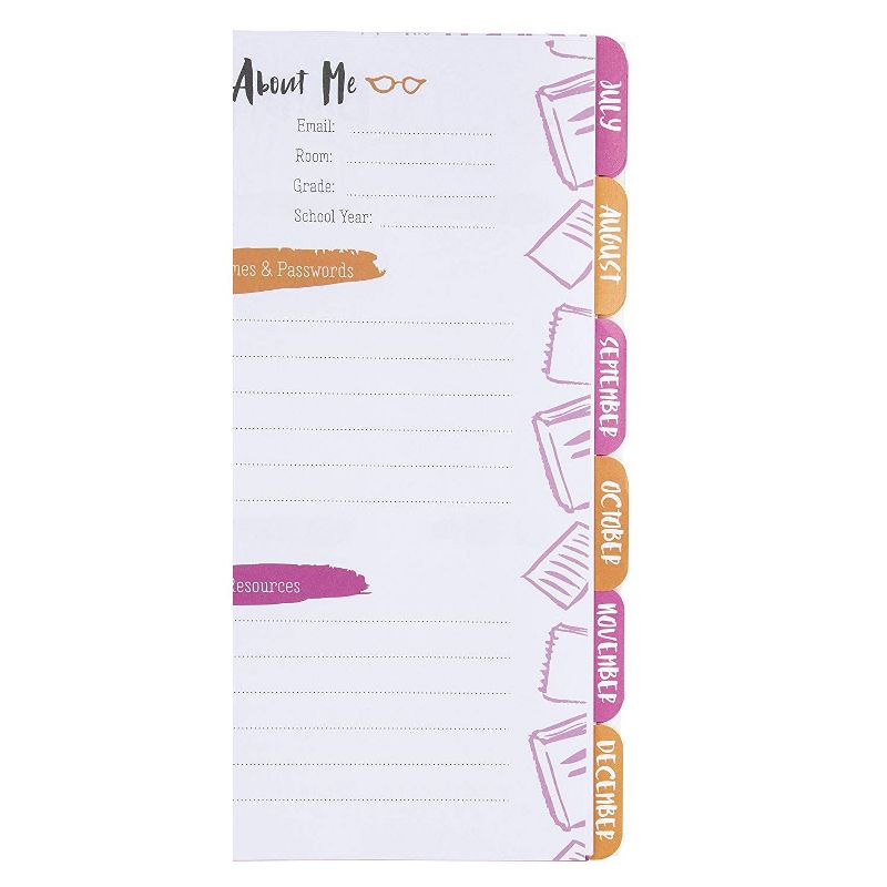 2021-22 Academic Planner 8.5" x 11" Flexible Cover Weekly/Monthly Wirebound Rose - The Home Edit