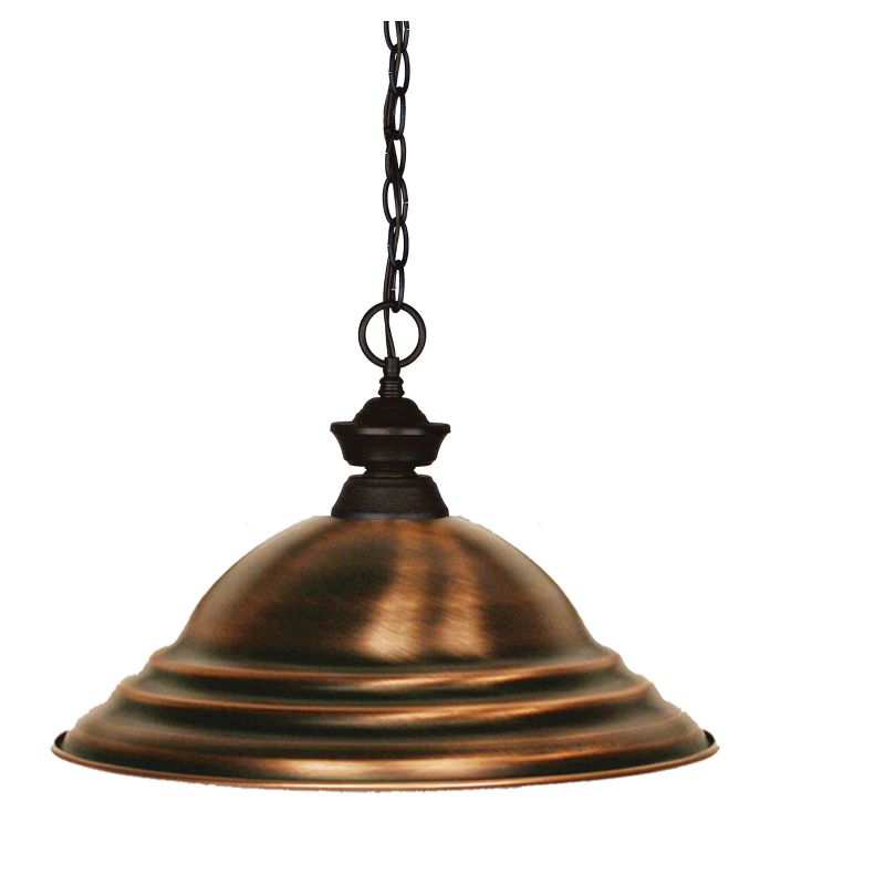 1-Light 11.5" Ceiling Light Island/Billiard Bronze - Z-Lite
