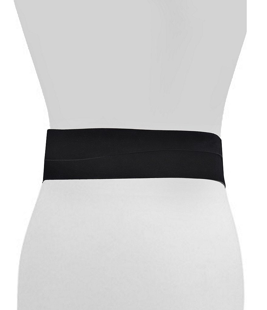 AllSaints 3#double; Tapered Staple Stud Double Wrap Belt