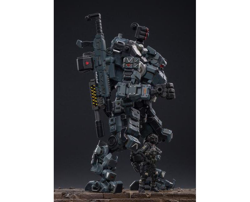 Steelbone Armor Classic Gray Firepower with Pilot | Joy Toy Action figures