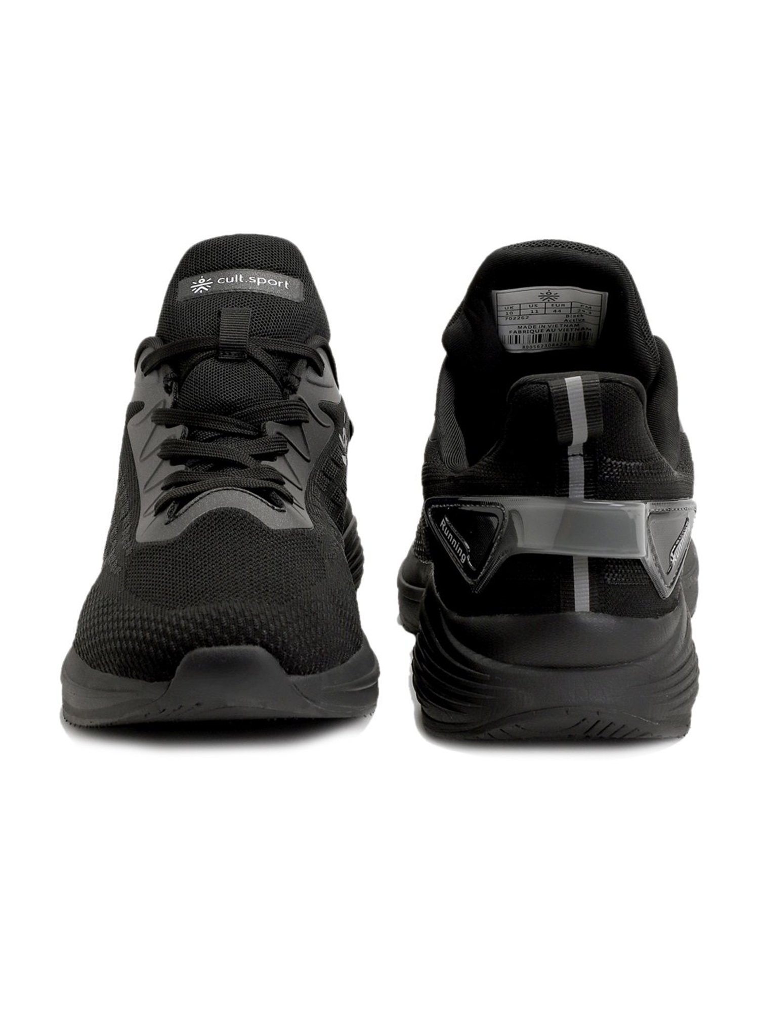 Cultsport Men's Active Black Running Shoes