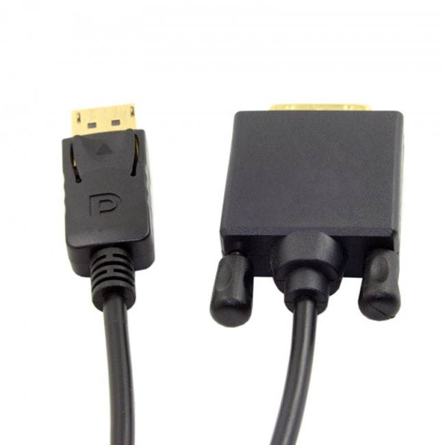Jimier DisplayPort DP Male to DVI Male Single Link Video Cable 6ft 1.8m for DVI monitor DP-029-1.8M
