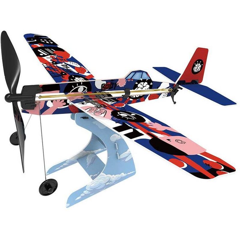 Playsteam Rubber Band Airplane Science - Low Wing