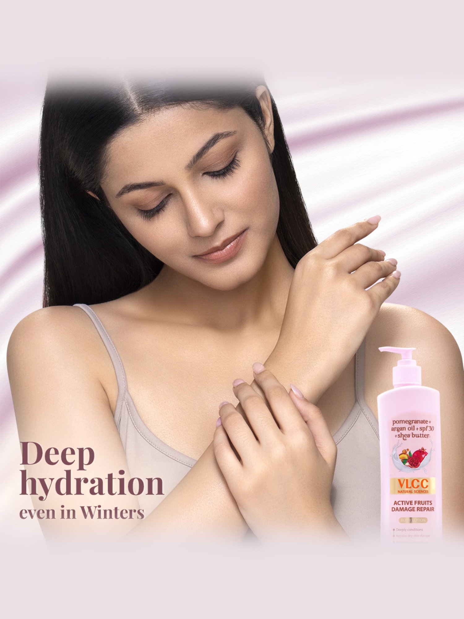 VLCC Active Fruits Damage Repair Body Lotion SPF 30 - 400 ml