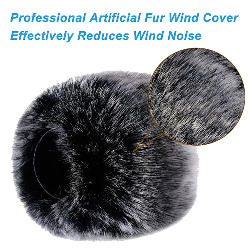 Furry Windscreen Wind Cover for Zoom H2N/H4N