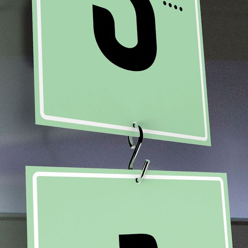 Deflect-o S Hook, 1, 50/Pack 20013