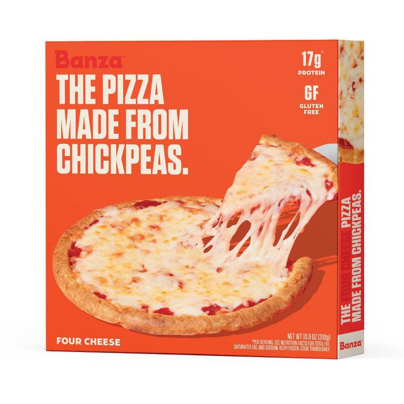 Banza Chickpea Crust Cheese Frozen Pizza - 10.9oz
