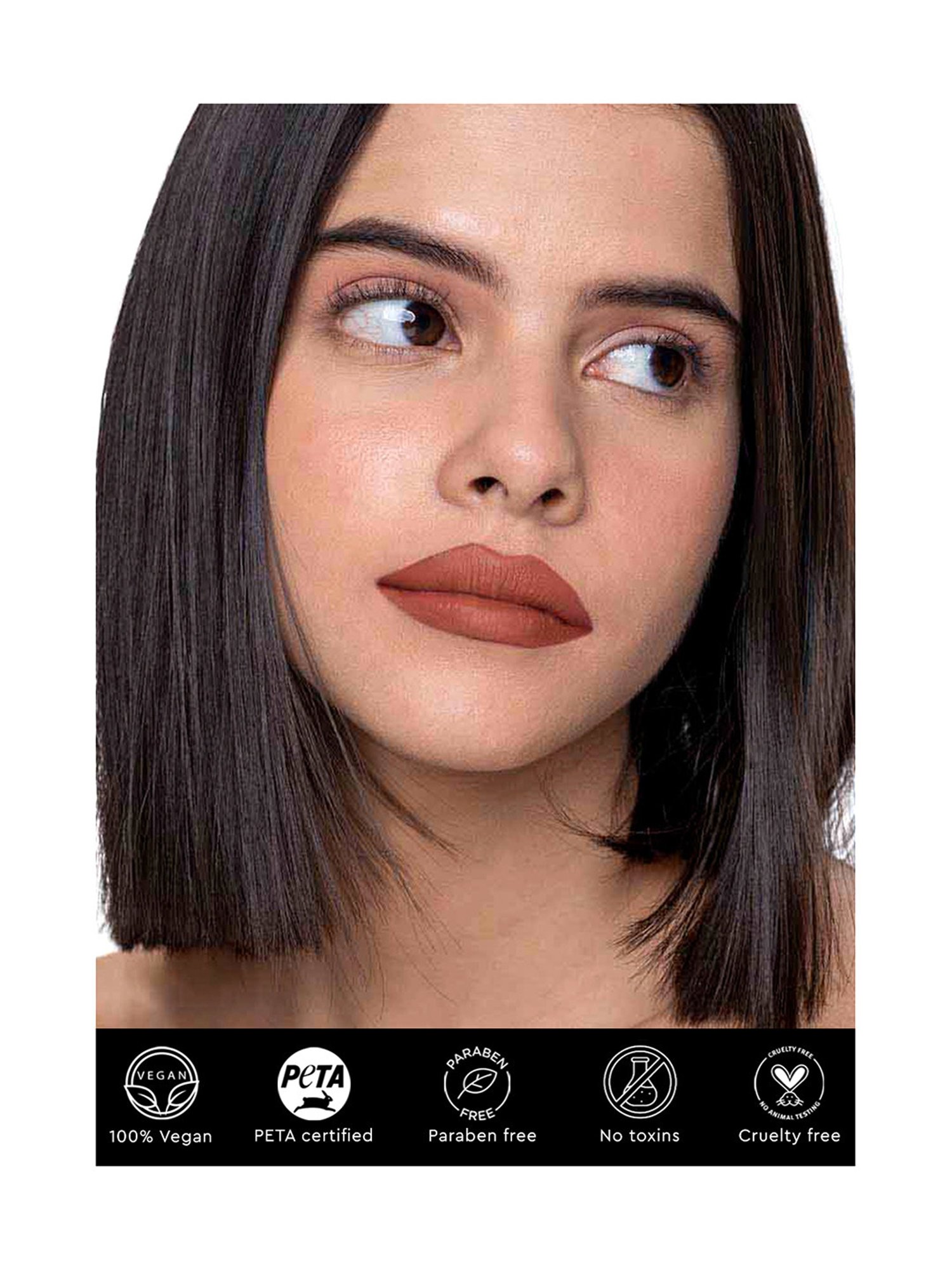 Kiro Beauty Airy Matte Long Lasting Liquid Lipstick Nude Mocha - 5 ml