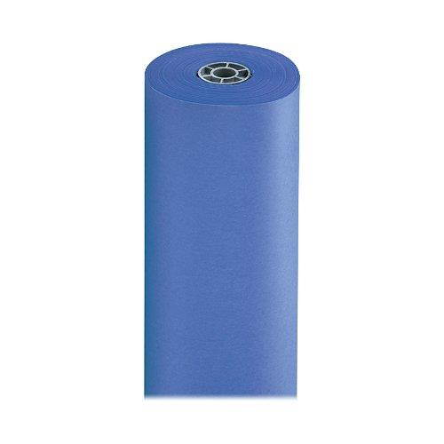 Pacon 63200 Rainbow Duo-Finish Colored Kraft Paper, 35 lbs., 36" x 1000 ft, Royal Blue