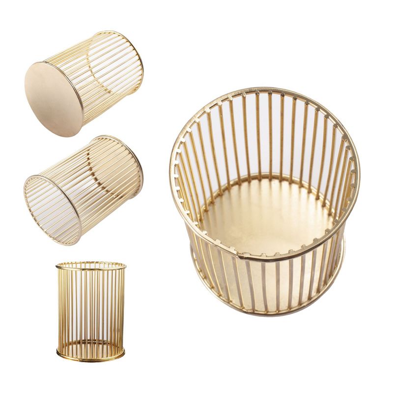 Walter Canvas Letter Tray with Drawer Blue - Bigso Box of Sweden