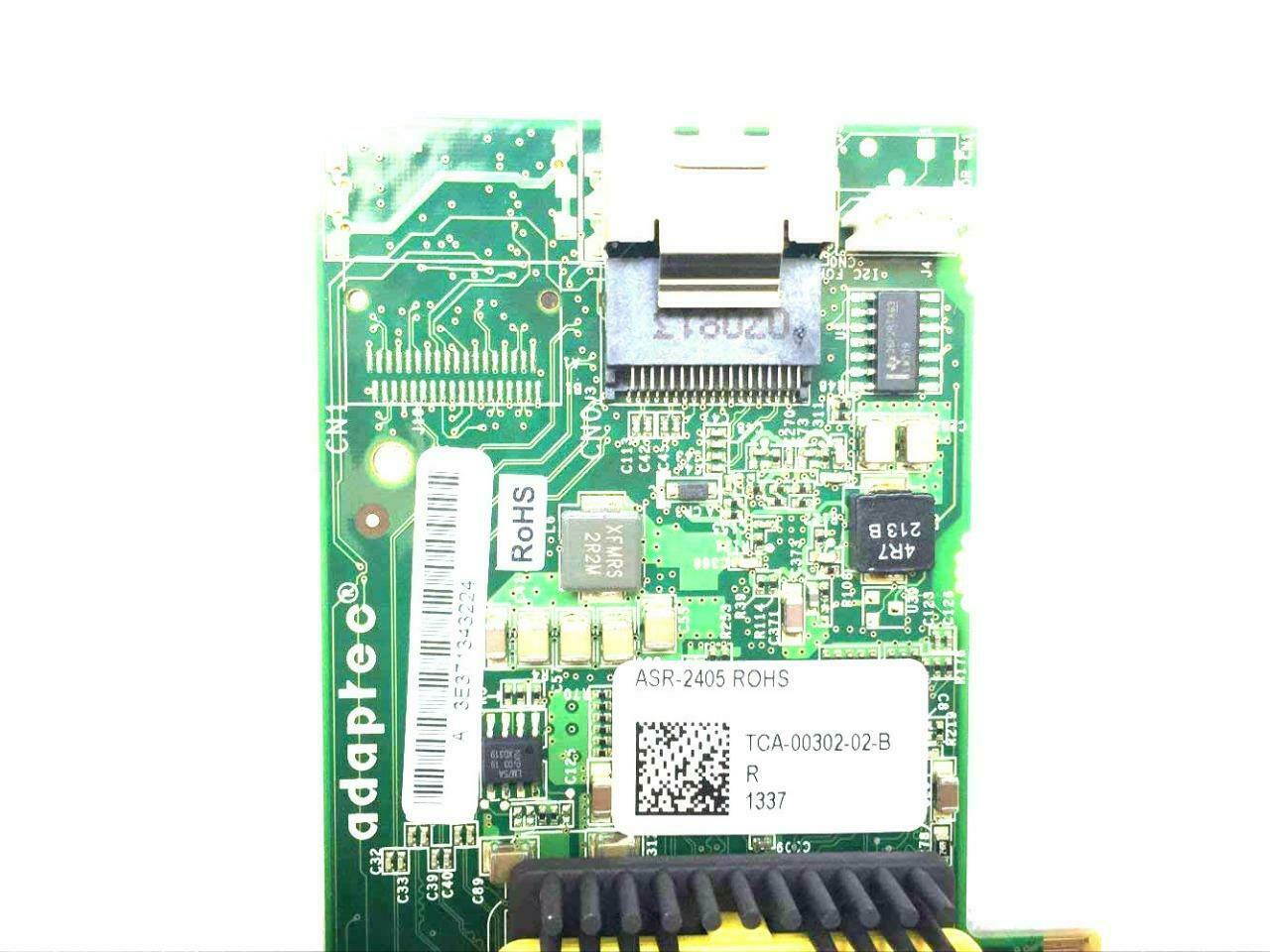 Adaptec ASR-2405 SAS SATA 4 port 3GB 8x PCIE 2405 RAID Adapter contorller raid