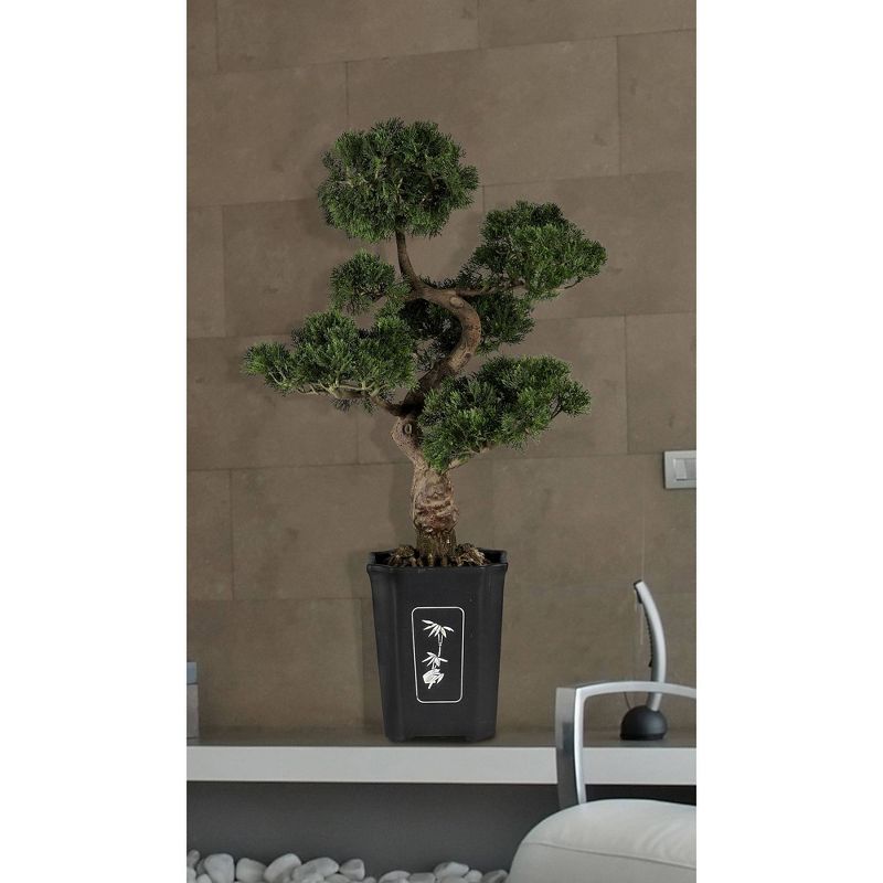 Nearly Natural 36" Cedar Bonsai Silk Plant