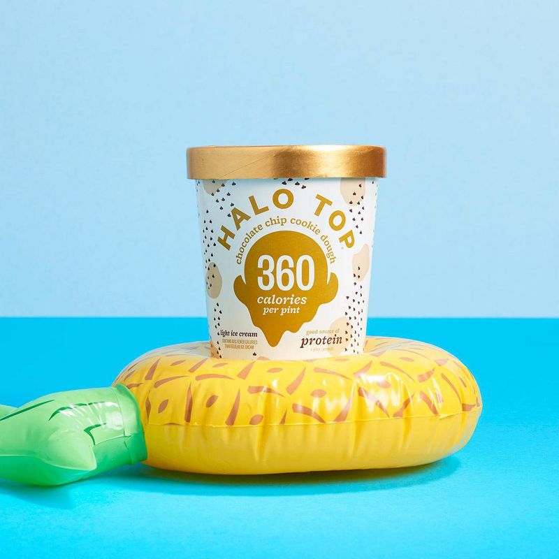 Halo Top Chocolate Chip Frozen Cookie Dough - 1pt