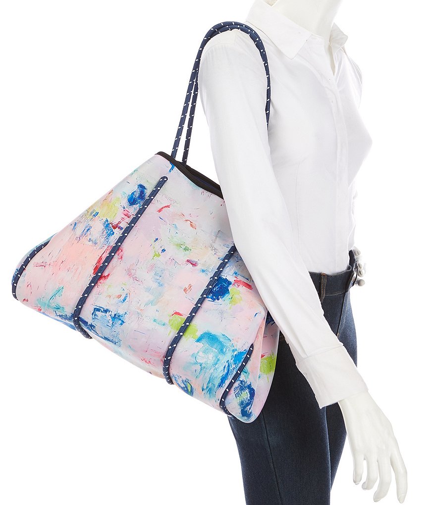 Kurt Geiger London Kensington Llama Straw Basket Bag