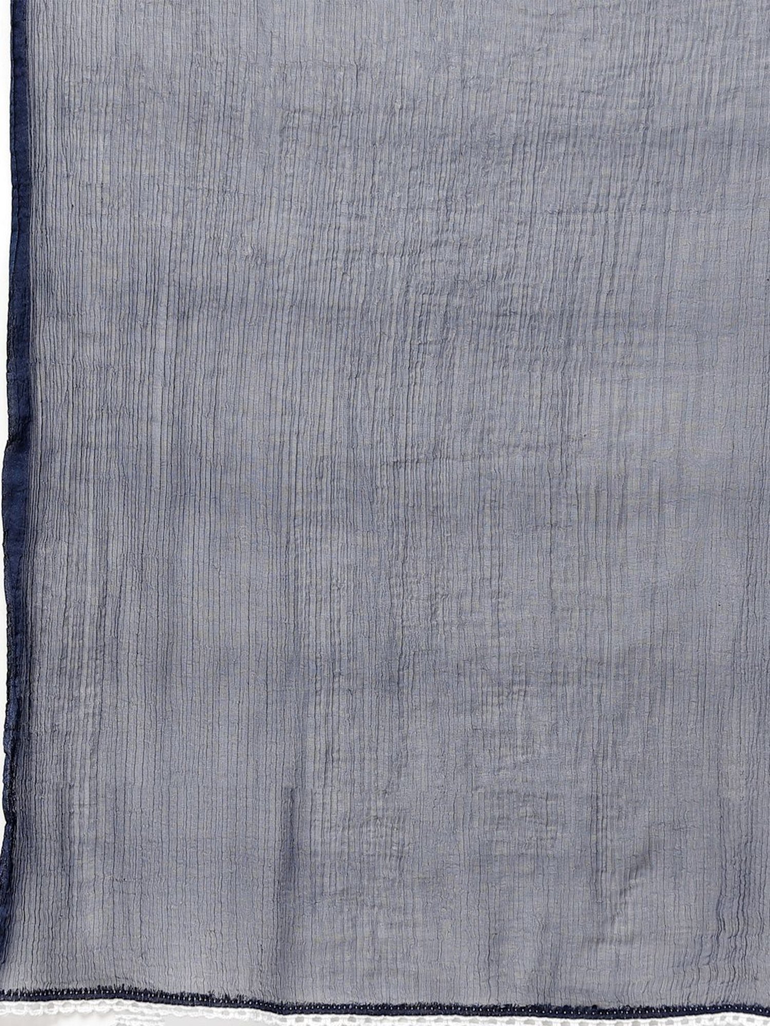 Stylum Navy Printed Kurti Sharara Set With Dupatta