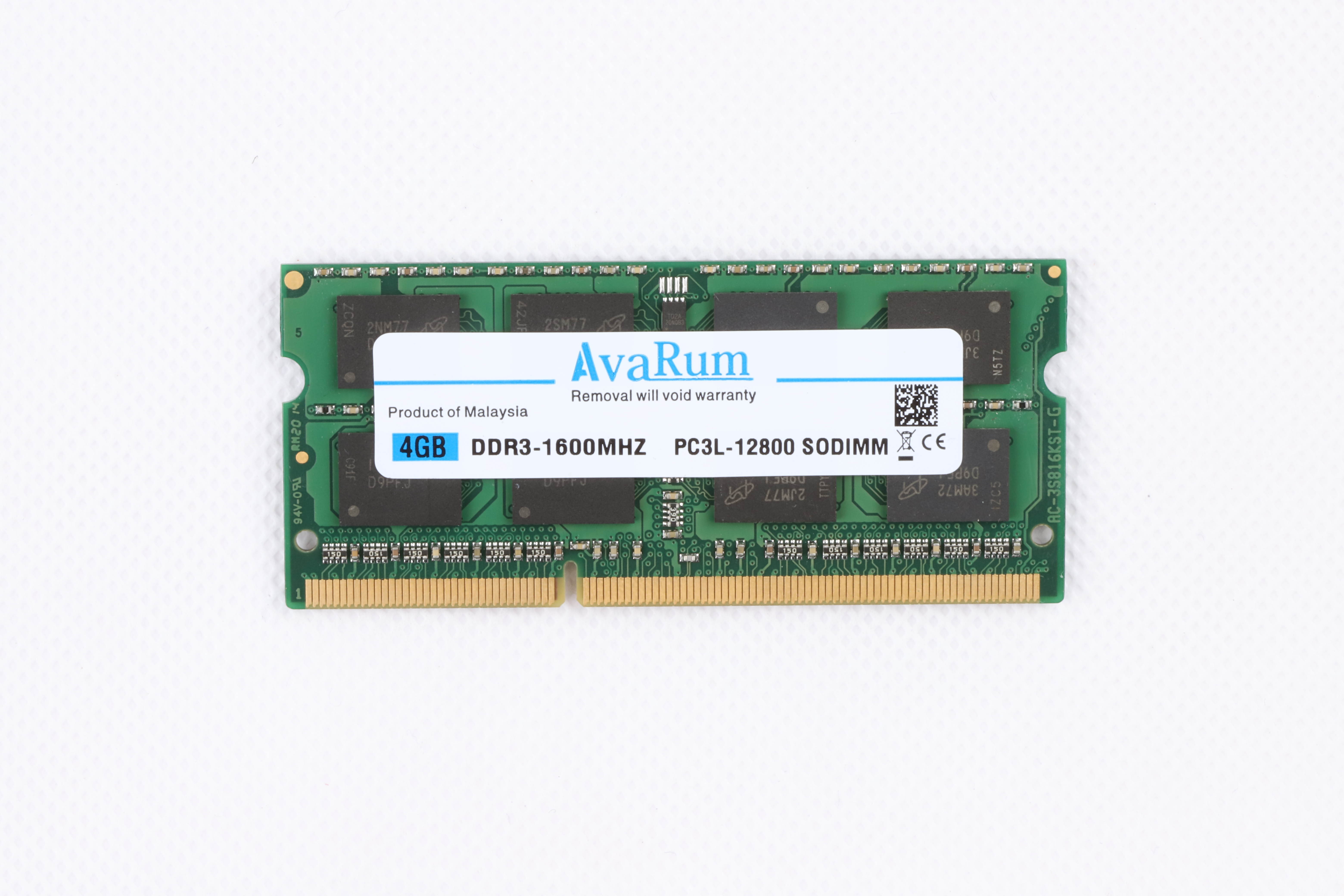 Avarum Ram 4GB DDR3L-1600 SODIMM 2Rx8 Memory for ASUS Mini PCs