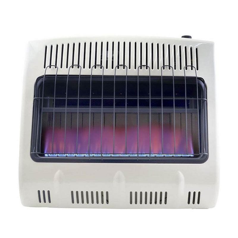 Mr Heater 30000 BTU Vent Free Blue Flame Natural Gas Wall or Floor Indoor Heater