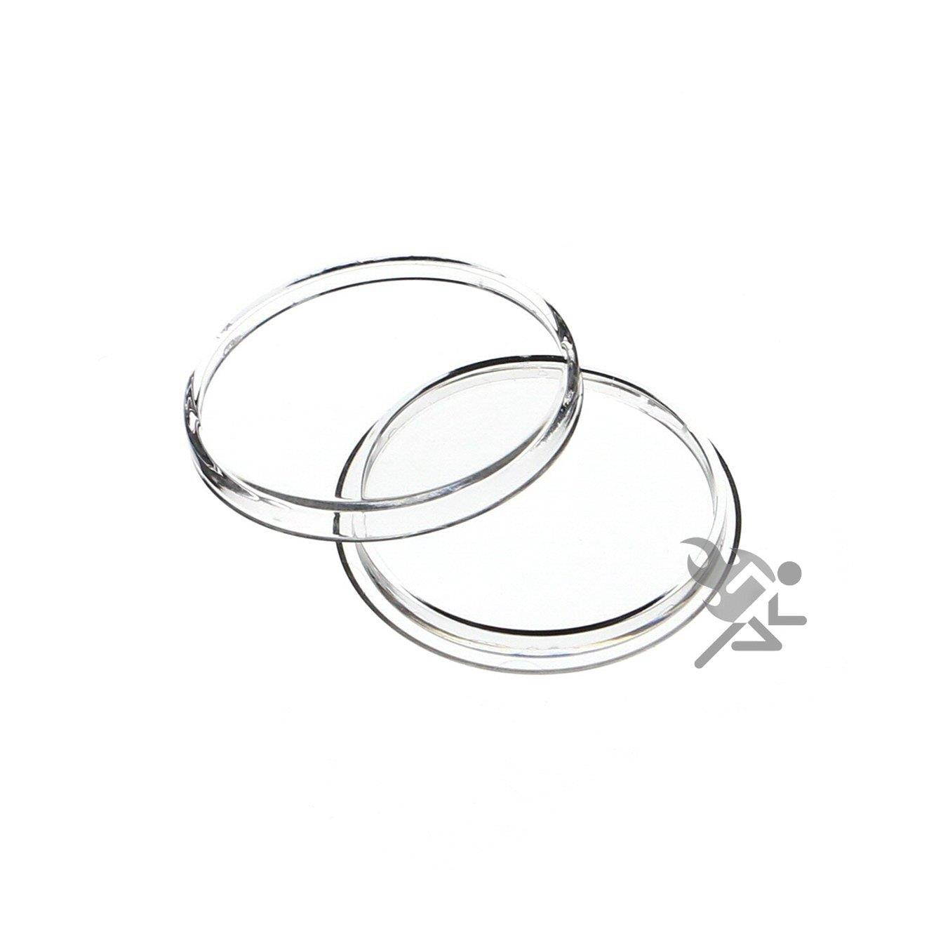 (25) Genuine Air-Tite Coin Holders Brand Direct Fit Coin Capsules Protect your Valuable Silver, Gold, Platinum, Challenge, and Medallion Coins with our Crystal Clear Protective Holders (A-26 (26.5mm))