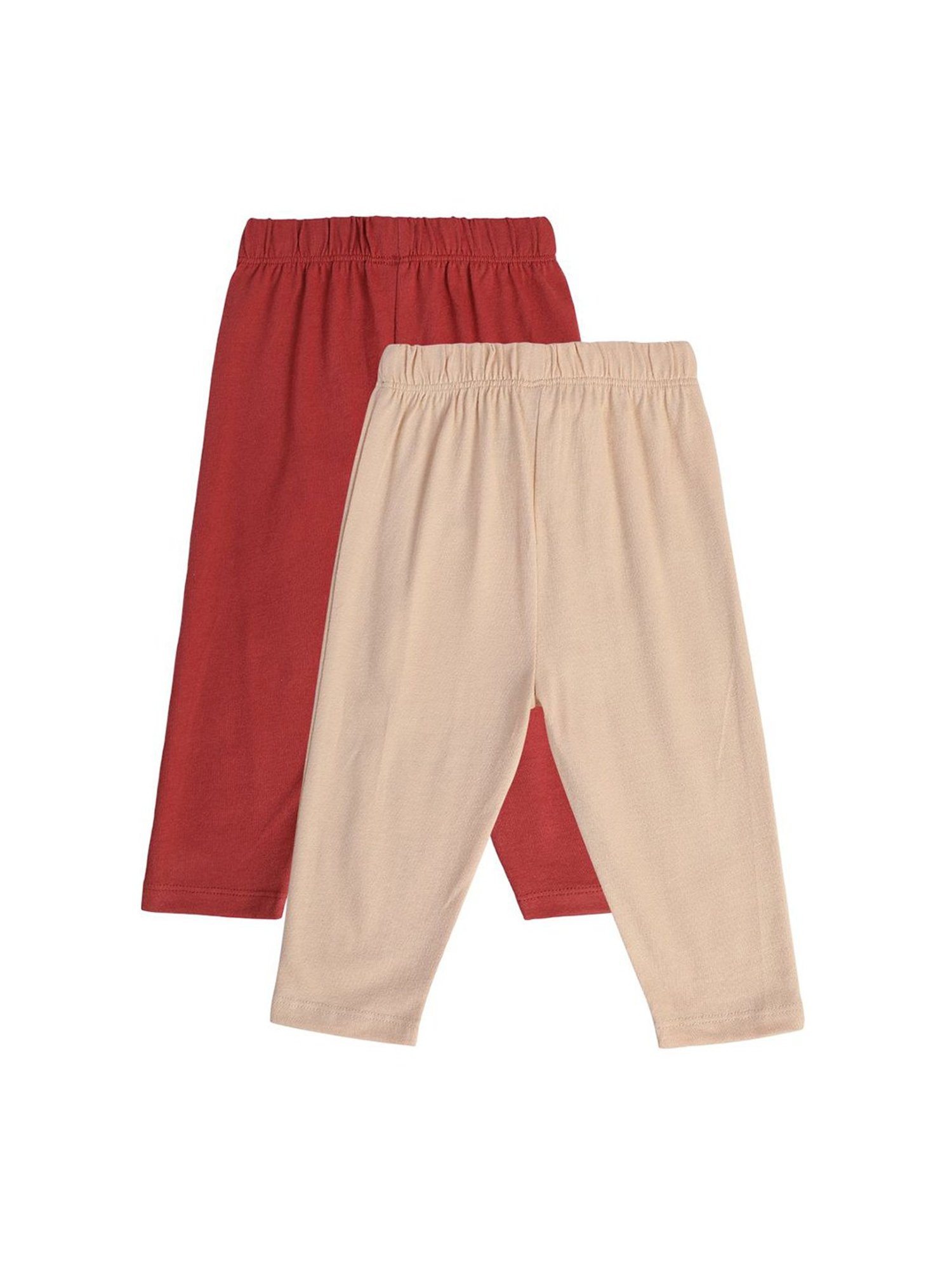 Ed-a-Mamma Baby Multicolor Solid Joggers (Pack Of 3)