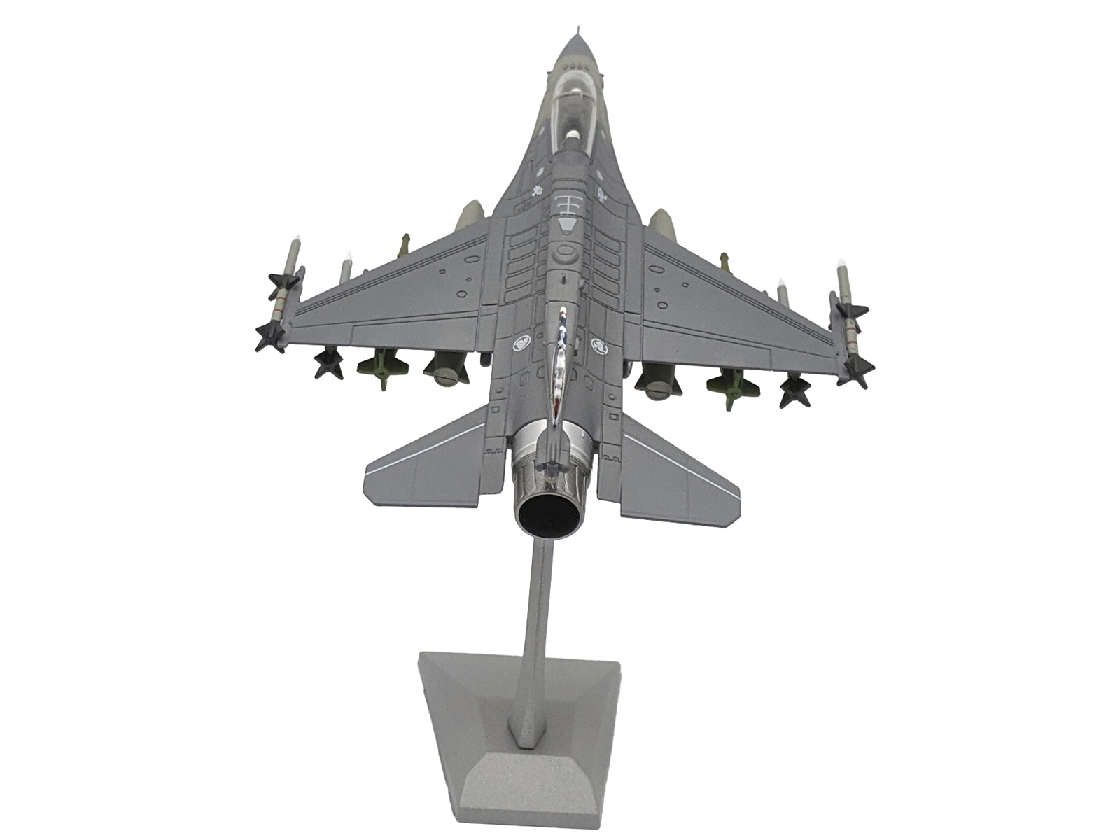 General Dynamics F-16C Fighting Falcon "Shark" Fighter Aircraft "57th Wing 64th Aggressor Squadron Nellis AFB" (March 2017) "Air Power Series" 1/72 Diecast Model by Hobby Master