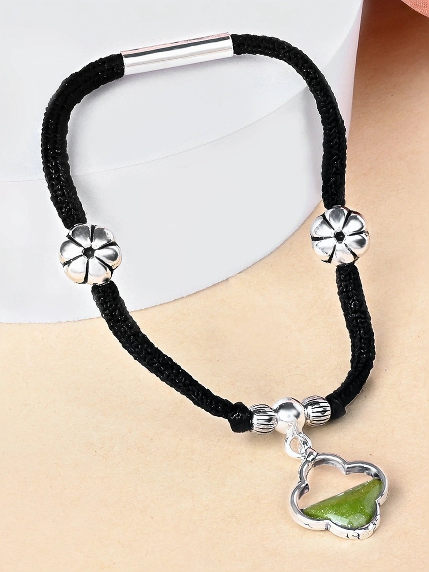 Silberry 92.5 Sterling Silver Isabelle Anklet